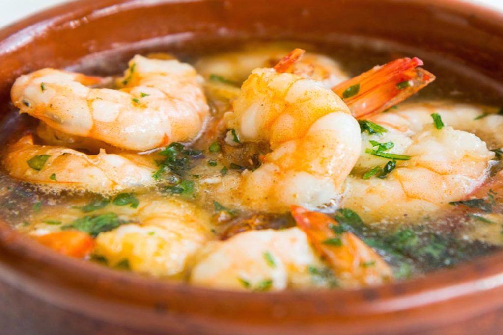 Camarones pilpil Distribuidora Rapa-Nui