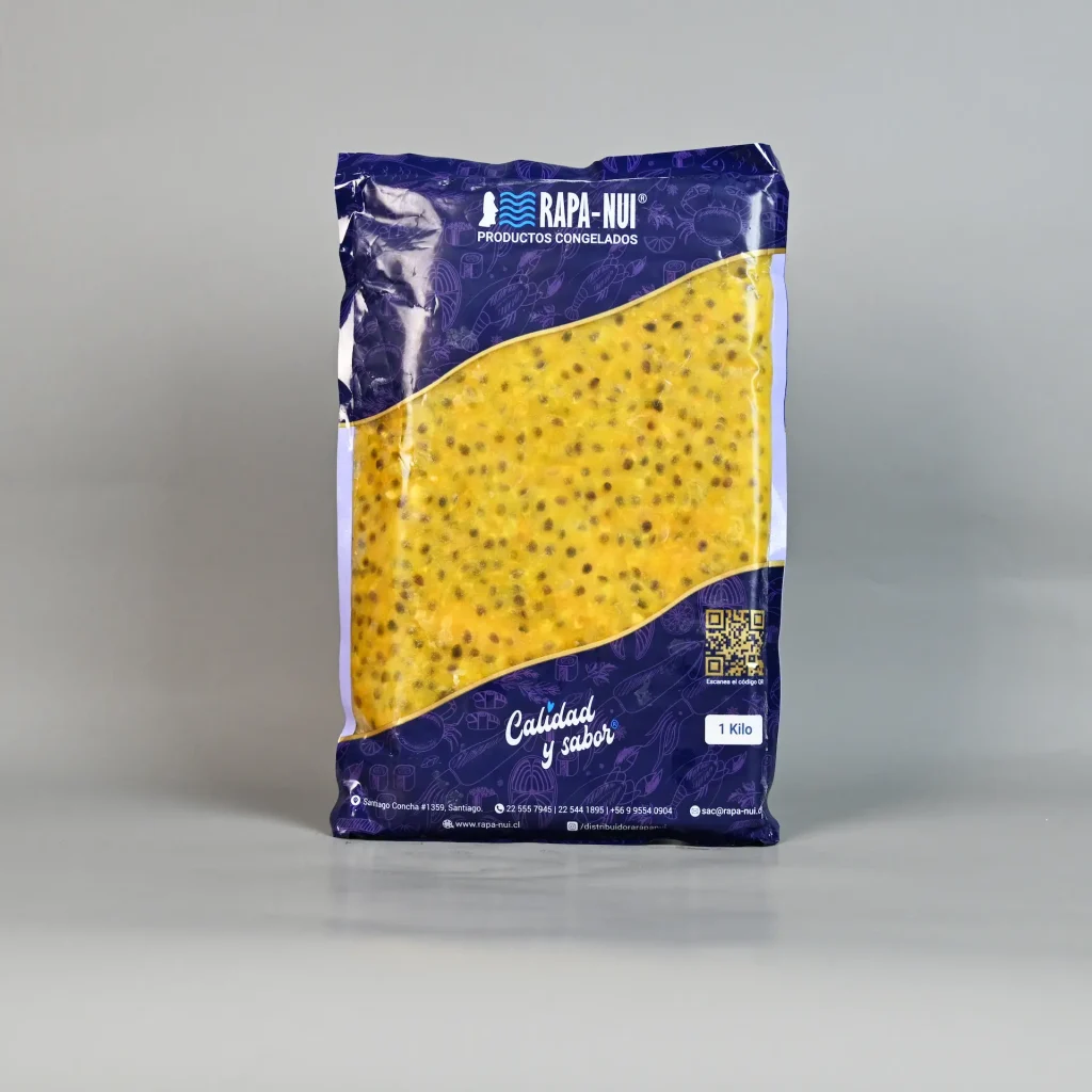 Pulpa de Maracuyá con pepas 1kg
