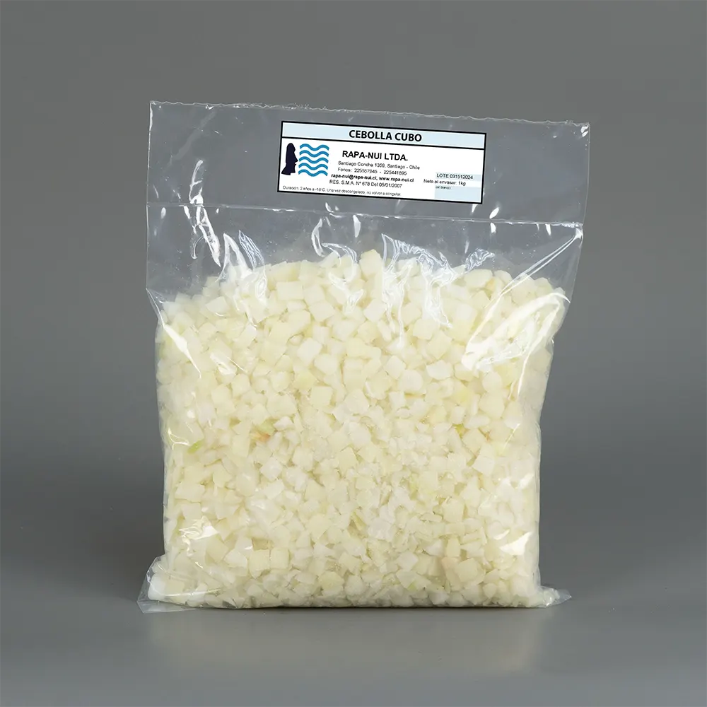 PRODUCTOS CONGELADOS RAPA-NUI Cebolla en cubo congelada